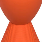 Table d'appoint sablier ronde avec rangement caché | Noir / Gris clair / Taupe / Bleu / Jaune / Rose / Violet / Rouge / Orange / Blanc / Vert / Vert olive / Bleu poudré