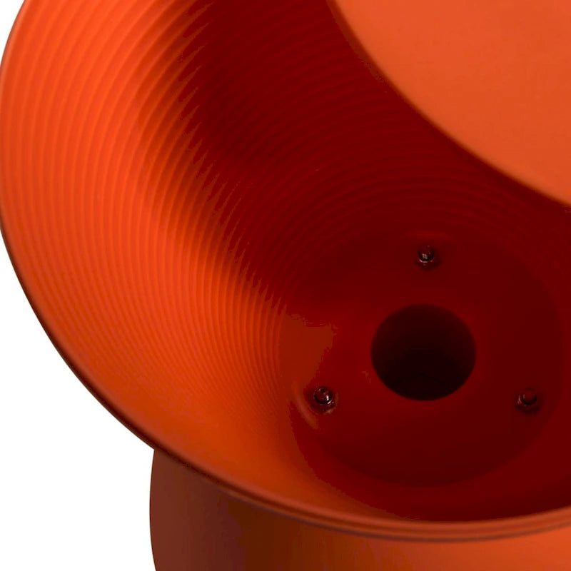 Table d'appoint sablier ronde avec rangement caché | Noir / Gris clair / Taupe / Bleu / Jaune / Rose / Violet / Rouge / Orange / Blanc / Vert / Vert olive / Bleu poudré