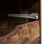 Meuble classeur roulant à 7 tiroirs – Gris / Blanc / Noir / Chêne / Naturel – Maison et bureau