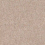 Cadre de lit Queen en métal courbé et tissu gris/beige, 1 personne