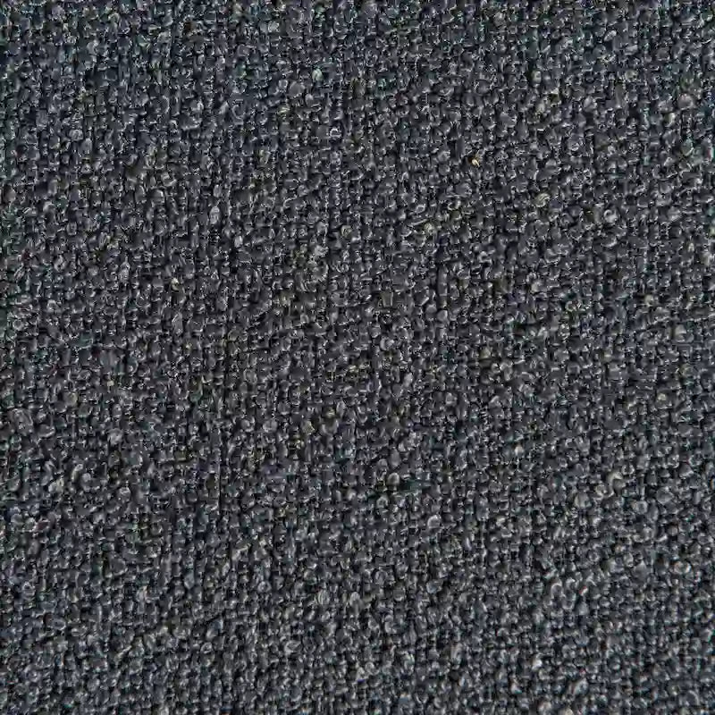 Causeuse Bouclée Taupe / Gris Foncé / Verte / Beige, 2 Places avec Coussins
