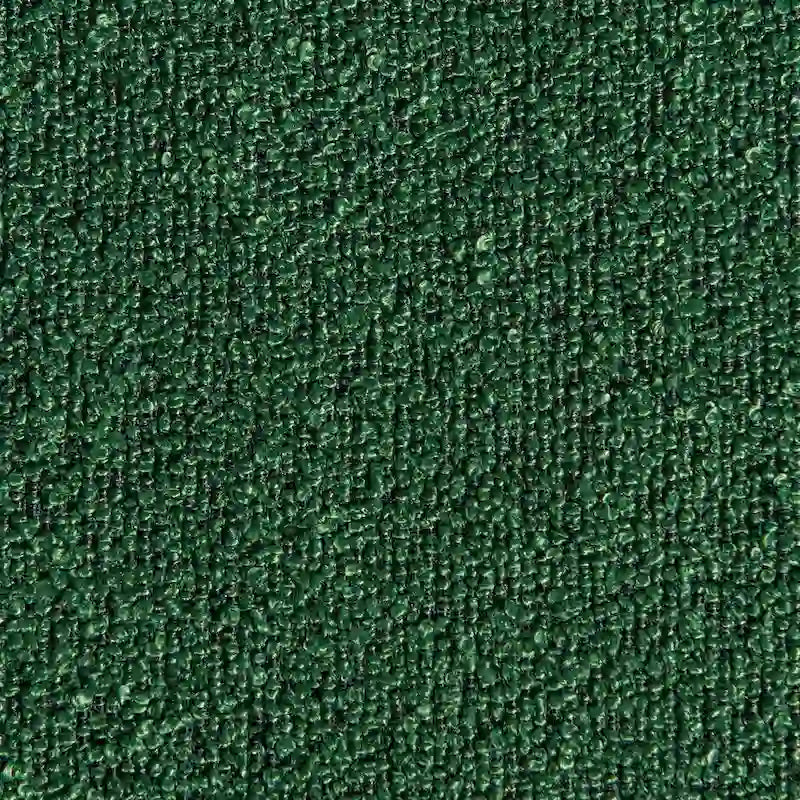 Causeuse Bouclée Taupe / Gris Foncé / Verte / Beige, 2 Places avec Coussins