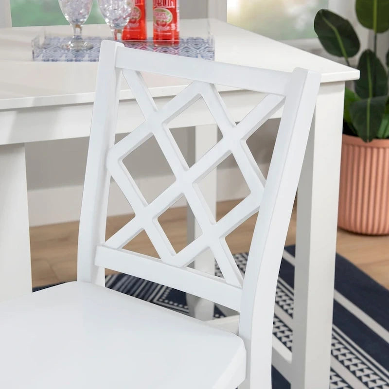 Tabouret de bar hauteur comptoir, dossier en X, individuel, gris clair / blanc pur / graphite / vert menthe