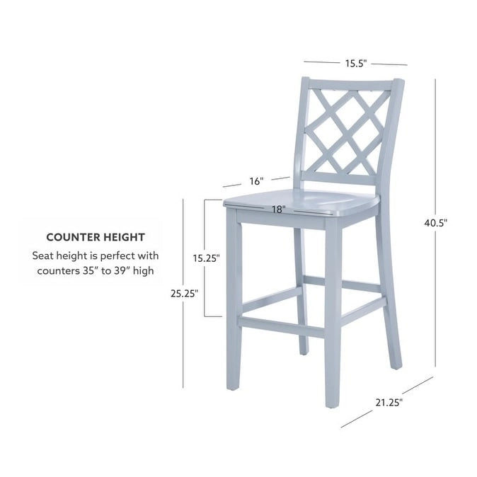 Tabouret de bar hauteur comptoir, dossier en X, individuel, gris clair / blanc pur / graphite / vert menthe