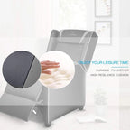Fauteuil inclinable de course à dossier haut pour 1 personne blanc/bleu/vert/violet/rouge/gris