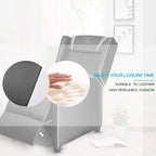 Fauteuil inclinable de course à dossier haut pour 1 personne blanc/bleu/vert/violet/rouge/gris
