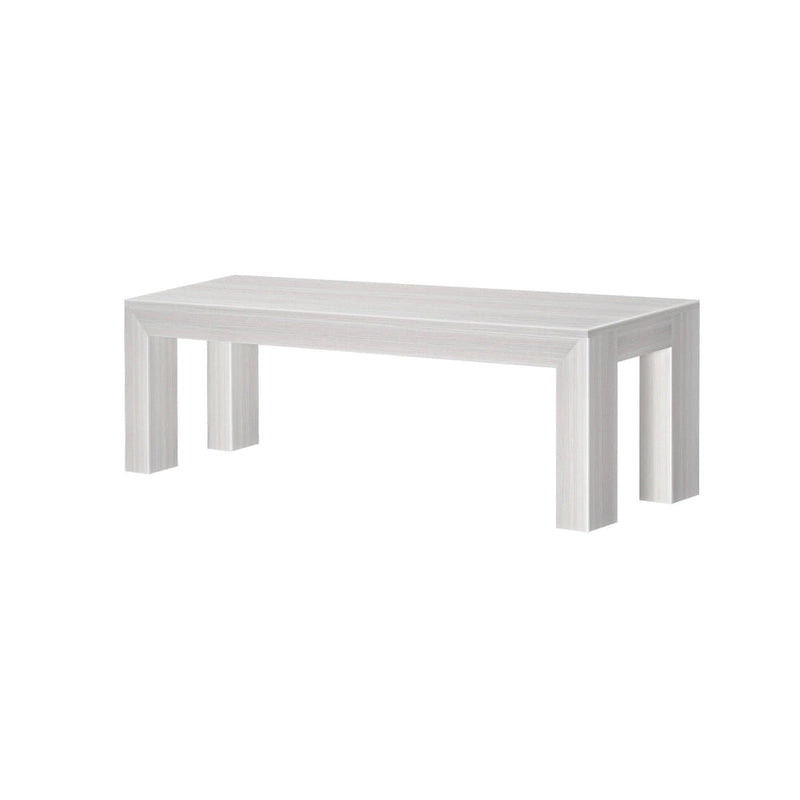 Banc de salle à manger en bois massif – Fini brossé, 3 places