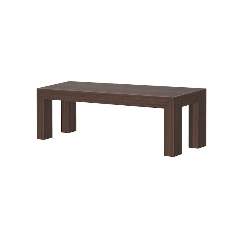 Banc de salle à manger en bois massif – Fini brossé, 3 places
