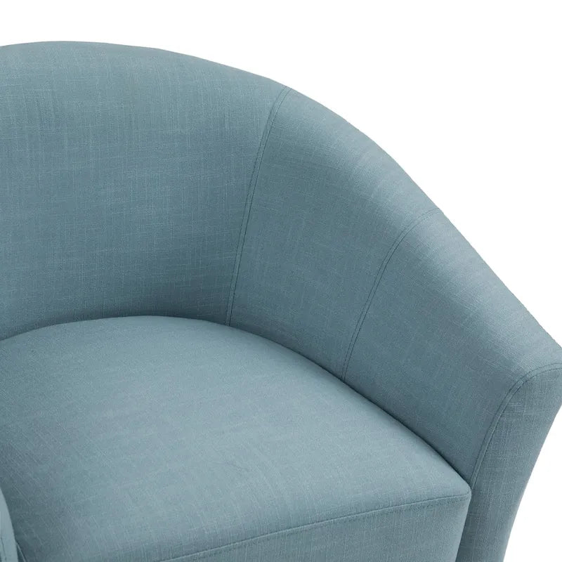 Fauteuil club en lin, lot de 2 – Kaki / Gris clair / Gris / Beige / Bleu