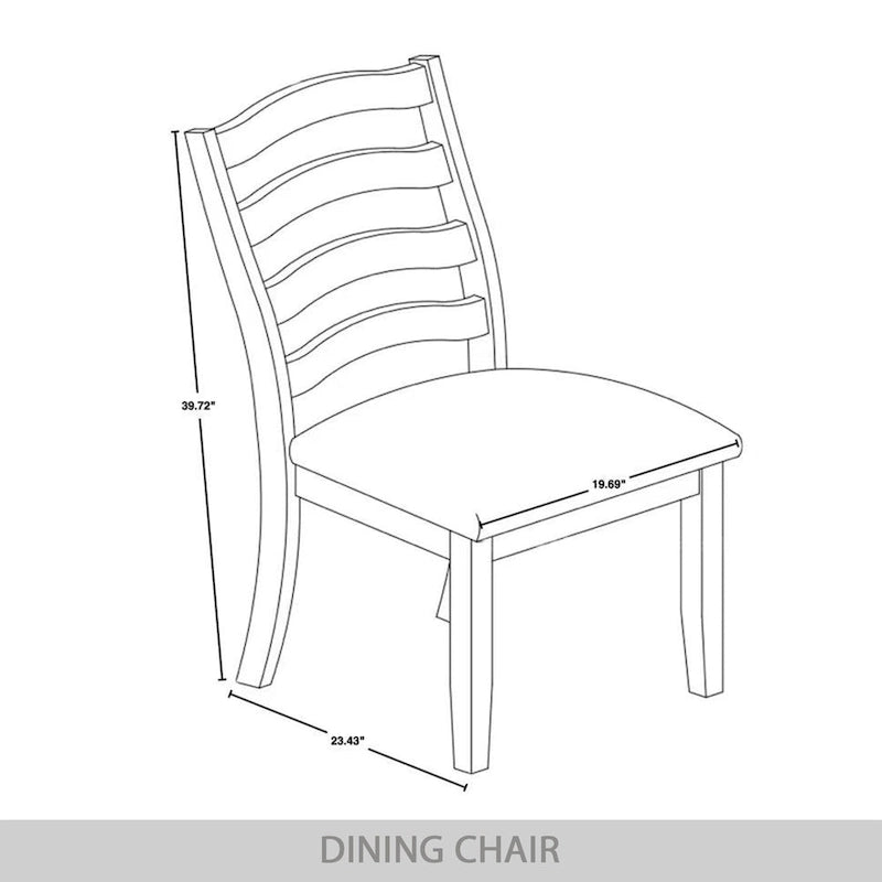 Chaise de salle à manger en bois, noir/gris/chêne naturel/blanc/marron, lot de 2
