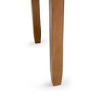 Bureau en bois massif avec tiroirs — Multicolore, une place