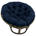 Coussin de chaise Papasan, multicolore, capitonné, intérieur/extérieur, un seul