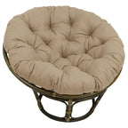 Coussin de chaise Papasan, multicolore, capitonné, intérieur/extérieur, un seul