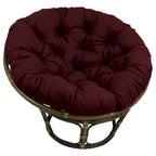 Coussin de chaise Papasan, multicolore, capitonné, intérieur/extérieur, un seul