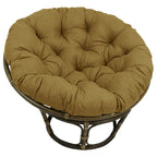 Coussin de chaise Papasan, multicolore, capitonné, intérieur/extérieur, un seul