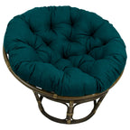 Coussin de chaise Papasan, multicolore, capitonné, intérieur/extérieur, un seul