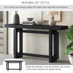 Console table minimaliste gris / noir / blanc / bleu marine – Effet béton, multifonction, 1 personne