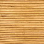Table d'appoint ronde en rotin - Naturel et noir, 2 tailles