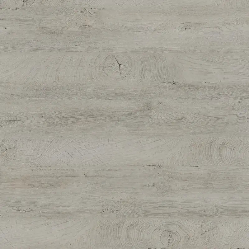 Bureau d'angle en L pour 1 personne, Gris rustique / Gris restauré / Noyer hickory gris foncé / Blanc cottage